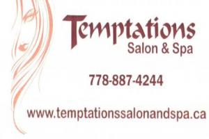 Free Deal! Save $46.00 on your next Haircut, Shampoo, Deep Conditioning Treatment, Scalp Massage, Blow Dry and Style at Temptations Salon & Spa (Regularly $65.00)